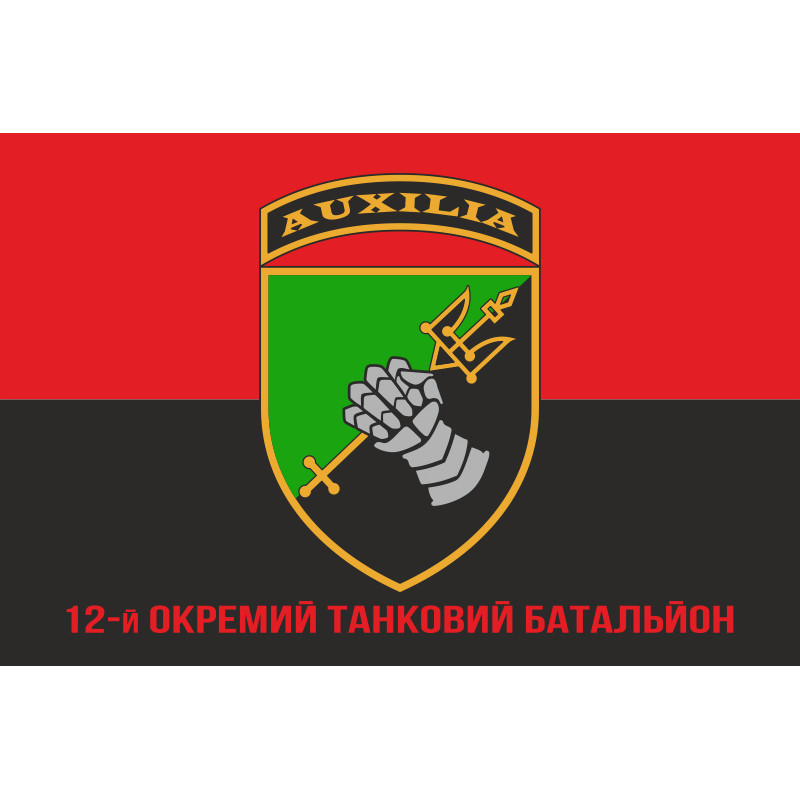 Флаг 12 ОТБ (отдельный танковый батальон) ВСУ. Вариант-14 Флаг 12 ОТБ (отдельный танковый батальон) ВСУ. Вариант-14
