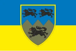 Прапор 33 ОМБр (окрема механізована бригада) ЗСУ. Варіант-08