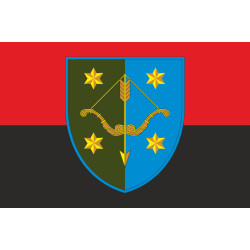 Прапор 10 АК (армійський корпус) ЗСУ. Варіант-03