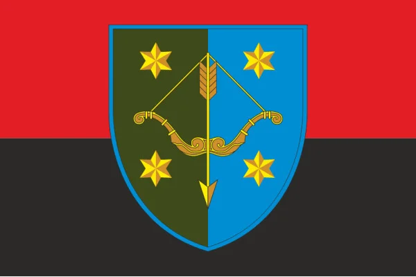 Флаг 10 АК (армейский корпус) ВСУ. Вариант-03