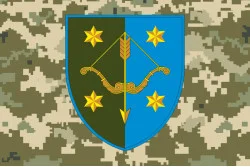 Флаг 10 АК (армейский корпус) ВСУ. Вариант-05
