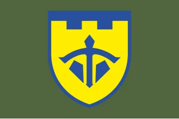 Прапор 243 ОБТрО (окремий батальйон Територіальної оборони) ЗСУ. Варіант-05 Прапор 243 ОБТрО (окремий батальйон Територіальної оборони) ЗСУ. Варіант-05
