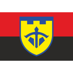 Прапор 243 ОБТрО (окремий батальйон Територіальної оборони) ЗСУ. Варіант-07 Прапор 243 ОБТрО (окремий батальйон Територіальної оборони) ЗСУ. Варіант-07
