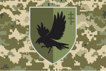 Прапор 34 ОСБ (окремий стрілецький батальйон) ЗСУ. Варіант-05