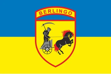 Прапор 210 окремого спеціального батальйону «Берлінго» ЗСУ. Варіант-01