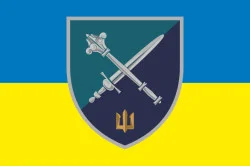 Прапор КМП (Командування морської піхоти) ВМС України. Варіант-01