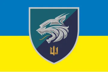 Флаг 137 ОБМП (отдельный батальон морской пехоты) ВМС Украины. Вариант-15 Флаг 137 ОБМП (отдельный батальон морской пехоты) ВМС Украины. Вариант-15
