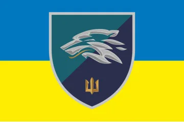 Флаг 503 ОБМП (отдельный батальон морской пехоты) ВМС Украины. Вариант-21 Флаг 503 ОБМП (отдельный батальон морской пехоты) ВМС Украины. Вариант-21
