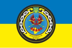Прапор 37 ОПЗ (окремий полк зв'язку) ВМС ЗСУ. Варіант-02