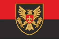Прапор 15 ОБрАР (окрема бригада артилерійської розвідки) ЗСУ. Варіант-09 Прапор 15 ОБрАР (окрема бригада артилерійської розвідки) ЗСУ. Варіант-09