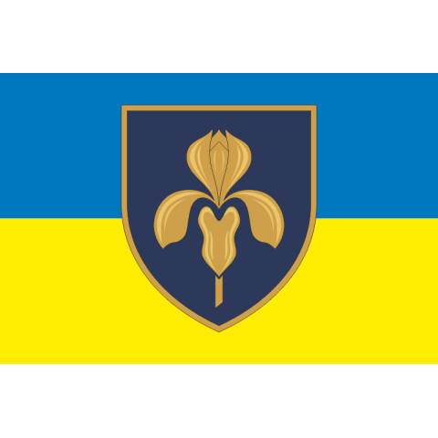 Флаг 11 ЗРБр (зенитная ракетная бригада) ВСУ. Вариант-07 Флаг 11 ЗРБр (зенитная ракетная бригада) ВСУ. Вариант-07