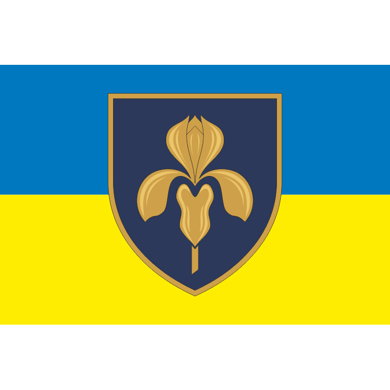 Флаг 11 ЗРБр (зенитная ракетная бригада) ВСУ. Вариант-07 Флаг 11 ЗРБр (зенитная ракетная бригада) ВСУ. Вариант-07