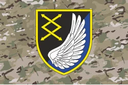 Прапор 31 ОПЗ та РТЗ (окремий полк зв’язку та радіотехнічного забезпечення) ЗСУ. Варіант-08 Прапор 31 ОПЗ та РТЗ (окремий полк зв’язку та радіотехнічного забезпечення) ЗСУ. Варіант-08