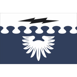 Флаг 182 объединенного информационно-телекоммуникационного узла ВСУ. Вариант-07 Флаг 182 объединенного информационно-телекоммуникационного узла ВСУ. Вариант-07