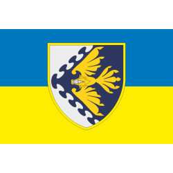 Прапор 193 ЦУО (центр управління та оповіщення) ПС ЗСУ. Варіант-03 Прапор 193 ЦУО (центр управління та оповіщення) ПС ЗСУ. Варіант-03