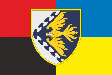 Прапор 193 ЦУО (центр управління та оповіщення) ПС ЗСУ. Варіант-07