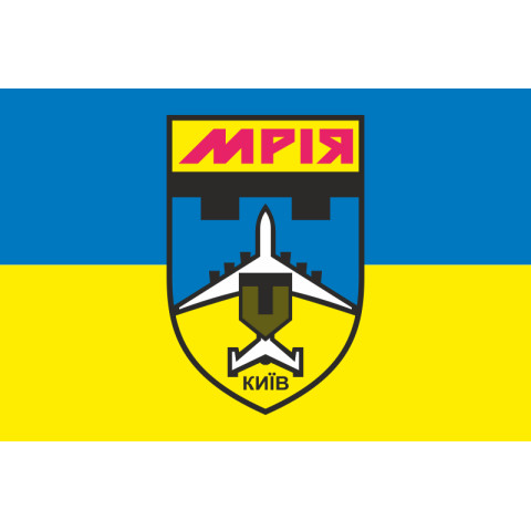 Флаг ДФТО «Мрия». Вариант-02 Флаг ДФТО «Мрия». Вариант-02