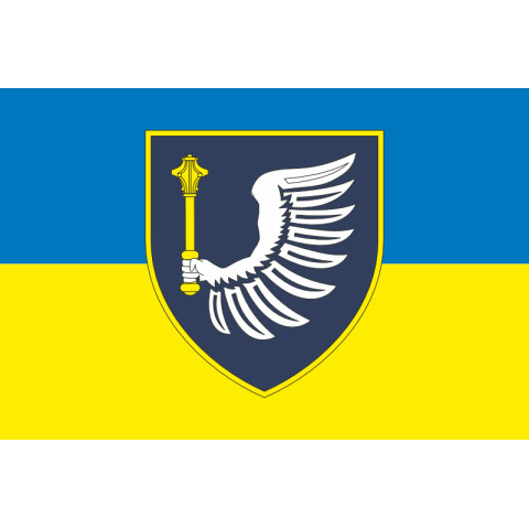 Прапор Операційного командування Повітряних сил ЗСУ. Варіант-03