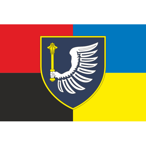 Прапор Операційного командування Повітряних сил ЗСУ. Варіант-07