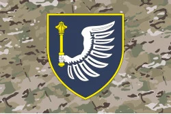 Прапор Операційного командування Повітряних сил ЗСУ. Варіант-08 Прапор Операційного командування Повітряних сил ЗСУ. Варіант-08