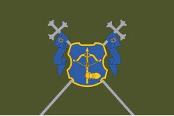 Флаг 12 АК (армейский корпус) ВСУ. Вариант-07