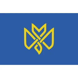 Флаг 128 ОТМБр (отдельная тяжелая механизированная бригада) ВСУ «Дикое Поле». Вариант-13 Флаг 128 ОТМБр (отдельная тяжелая механизированная бригада) ВСУ «Дикое Поле». Вариант-13
