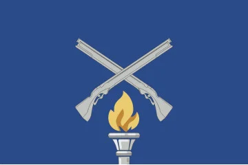 Прапор 151 НЦ (навчальний центр) ЗСУ. Варіант-07