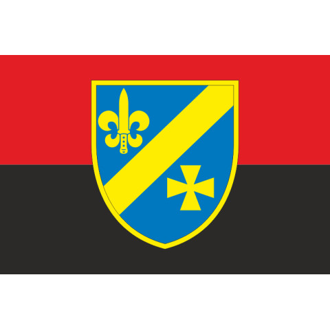 Прапор 151 ОРБ (окремий розвідувальний батальйон) ЗСУ. Варіант-05 Прапор 151 ОРБ (окремий розвідувальний батальйон) ЗСУ. Варіант-05
