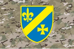 Прапор 151 ОРБ (окремий розвідувальний батальйон) ЗСУ. Варіант-08