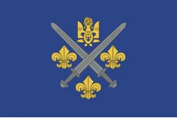 Прапор 155 ОМБр (окрема механізована бригада) ЗСУ. Варіант-13