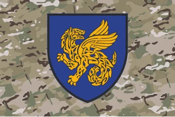 Флаг 158 ОМБр (отдельная механизированная бригада) ВСУ. Вариант-08 Флаг 158 ОМБр (отдельная механизированная бригада) ВСУ. Вариант-08
