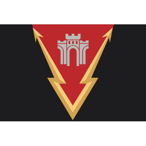 Флаг 346 ИТУ (информационно-телекоммуникационный узел) ВСУ. Вариант-01 Флаг 346 ИТУ (информационно-телекоммуникационный узел) ВСУ. Вариант-01