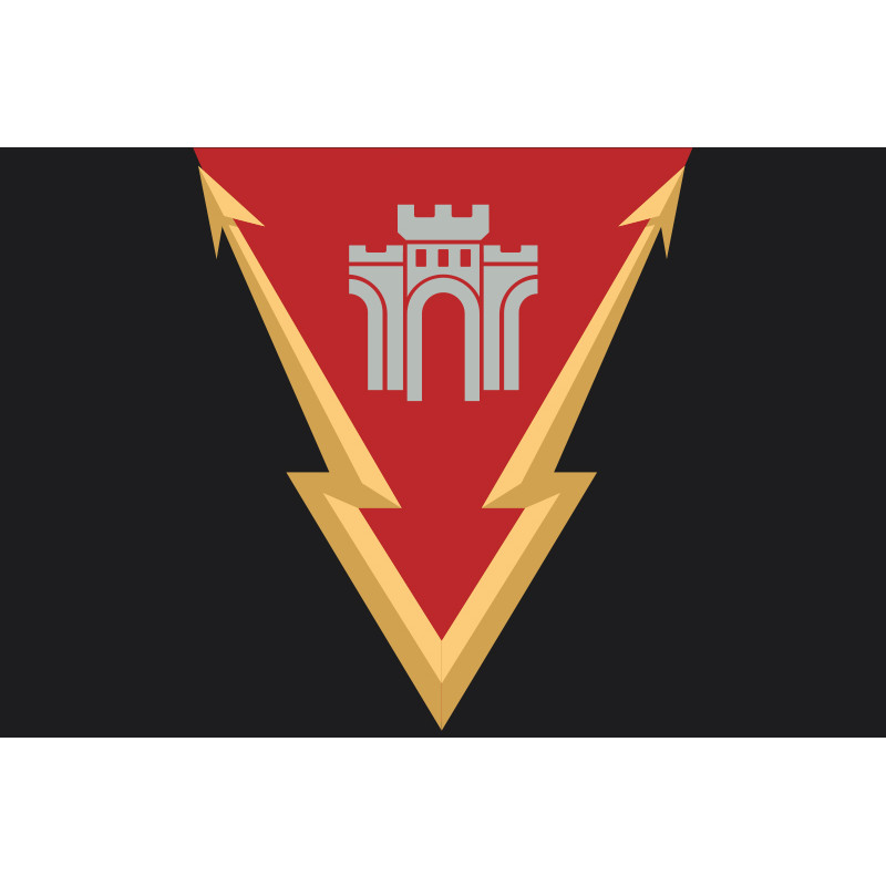 Флаг 346 ИТУ (информационно-телекоммуникационный узел) ВСУ. Вариант-01 Флаг 346 ИТУ (информационно-телекоммуникационный узел) ВСУ. Вариант-01