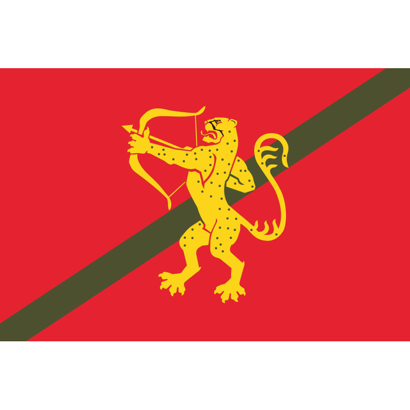 Флаг 1021 ЗАП (зенитный артиллерийский полк) ВСУ. Вариант-12 Флаг 1021 ЗАП (зенитный артиллерийский полк) ВСУ. Вариант-12