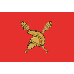 Флаг ВИКНУ (Военный институт Киевского национального университета). Вариант-06 Флаг ВИКНУ (Военный институт Киевского национального университета). Вариант-06