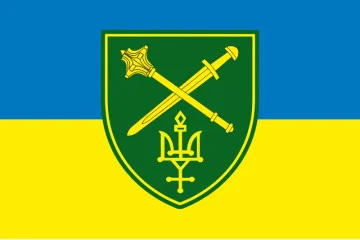 Прапор ОК «Північ» (оперативне командування) ЗСУ. Варіант-07