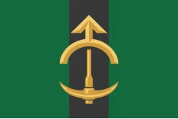 Прапор 23 ІПП (інженерно-позиційний полк) ЗСУ. Варіант-07