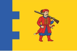 Прапор 110 ОБрТрО ЗСУ (окрема бригада територіальної оборони). Варіант-12 Прапор 110 ОБрТрО ЗСУ (окрема бригада територіальної оборони). Варіант-12