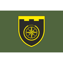Прапор 117 ОБрТрО ЗСУ (окрема бригада територіальної оборони). Варіант-12