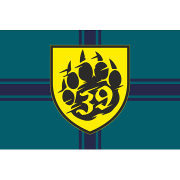 Прапор ББпС «Ведмеді» 39 БрБО МП ВМС ЗСУ. Варіант-09