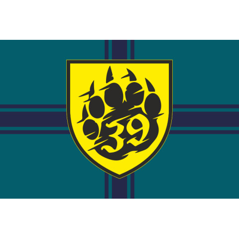 Флаг ББпС «Медведи» 39 БрБО МП ВМС ВСУ. Вариант-09 Флаг ББпС «Медведи» 39 БрБО МП ВМС ВСУ. Вариант-09