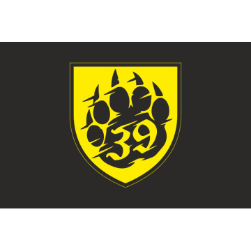 Прапор ББпС «Ведмеді» 39 БрБО МП ВМС ЗСУ. Варіант-13