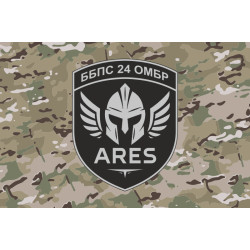 Прапор ББпС «АРЕС» 24 ОМБр ЗСУ. Варіант-04 Прапор ББпС «АРЕС» 24 ОМБр ЗСУ. Варіант-04