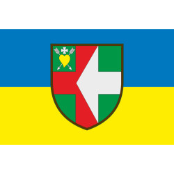Прапор 65 ВМГ (військовий мобільний госпіталь) ЗСУ. Варіант-01