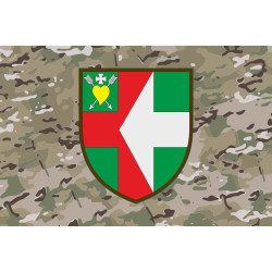Прапор 65 ВМГ (військовий мобільний госпіталь) ЗСУ. Варіант-06