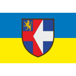 Прапор 66 ВМГ (військовий мобільний госпіталь) ЗСУ. Варіант-01
