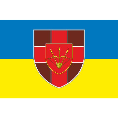 Прапор 762 військового госпіталю ЗСУ. Варіант-01 Прапор 762 військового госпіталю ЗСУ. Варіант-01