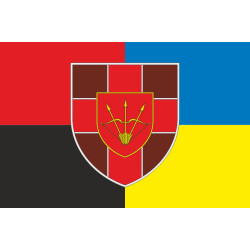 Прапор 762 військового госпіталю ЗСУ. Варіант-05