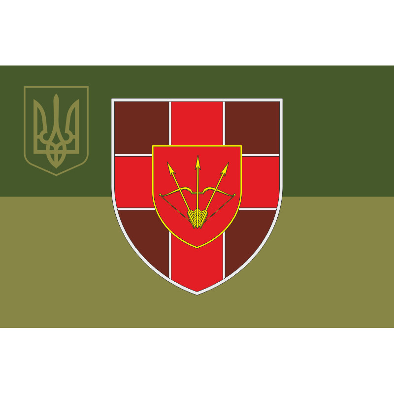 Прапор 762 військового госпіталю ЗСУ. Варіант-07 Прапор 762 військового госпіталю ЗСУ. Варіант-07