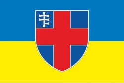 Прапор 1121 військової поліклініки ЗСУ. Варіант-01